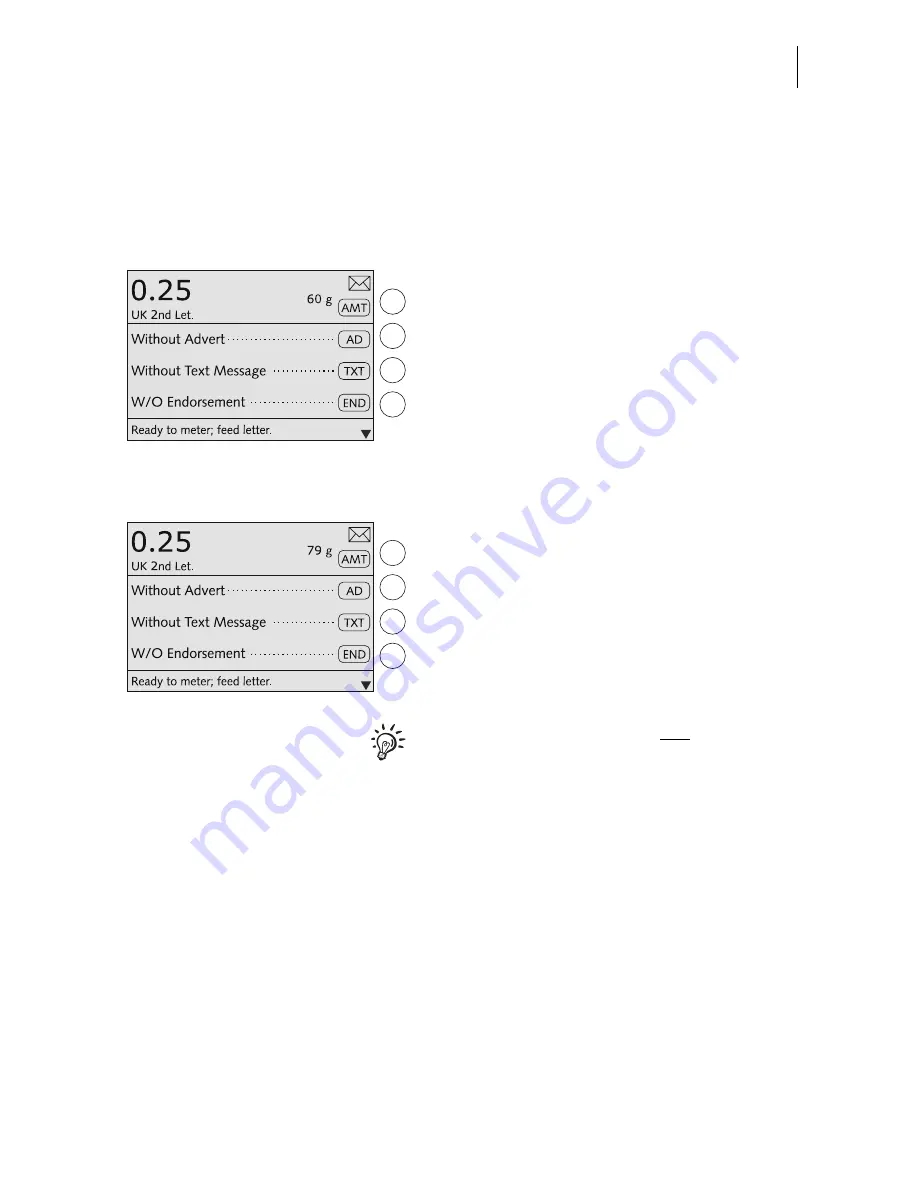 FP optimail 30 Operator'S Manual Download Page 59