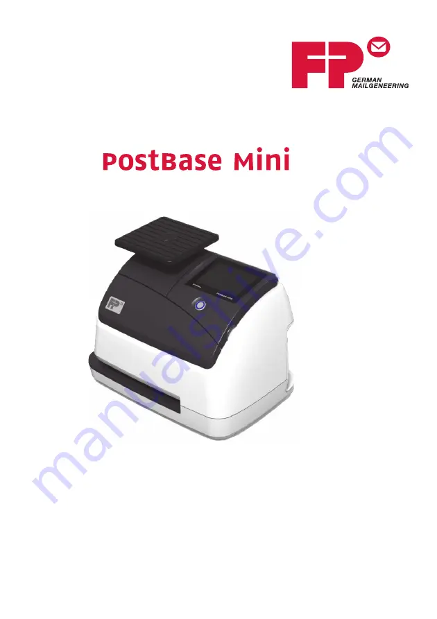 FP Postbase Mini Operator'S Manual Download Page 1