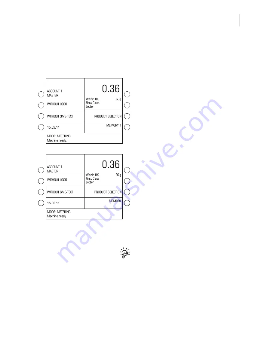 FP ultimail Operator'S Manual Download Page 61