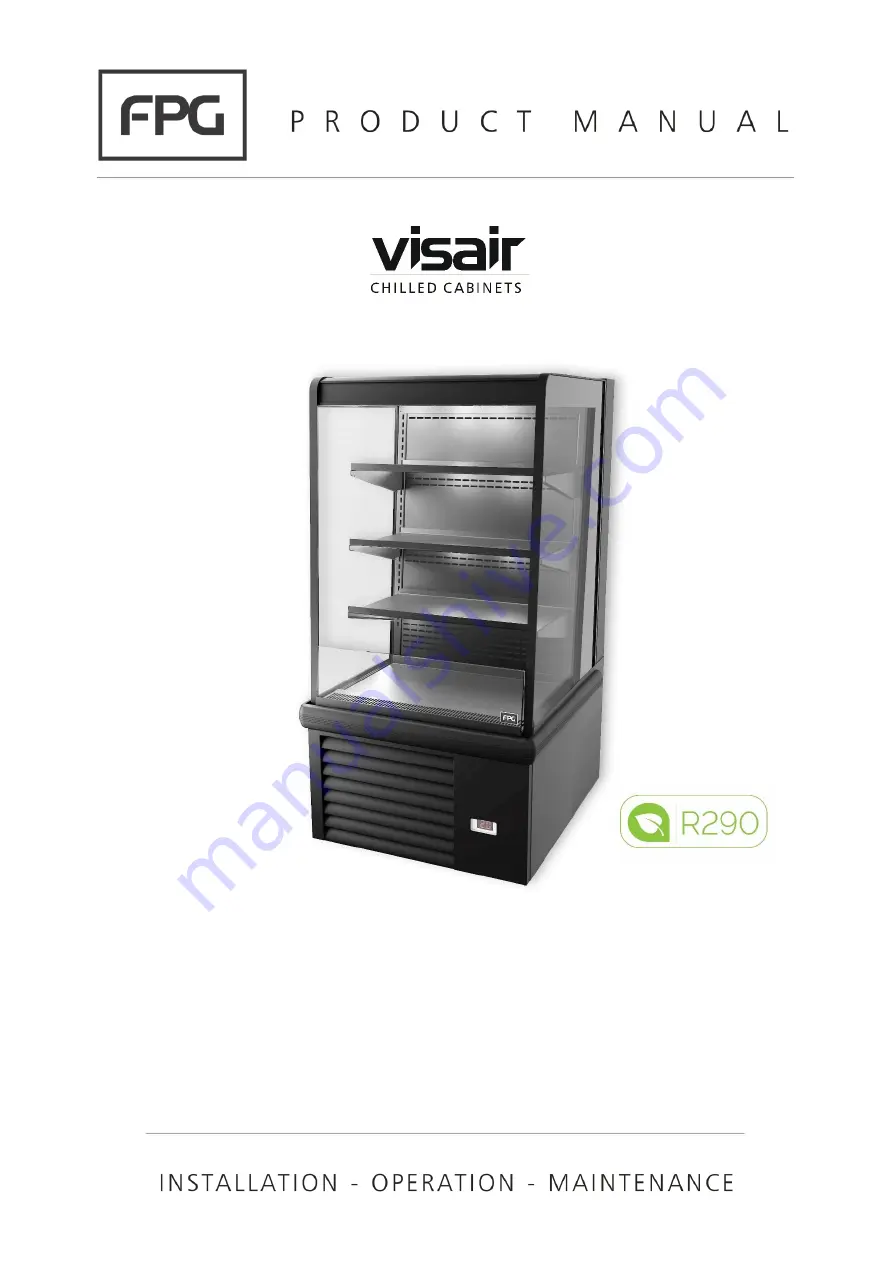 FPG visair Product Manual Download Page 1