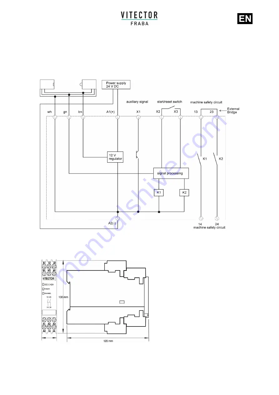 Fraba VITECTOR OSE-C 4024 v5 Original Instructions Manual Download Page 15