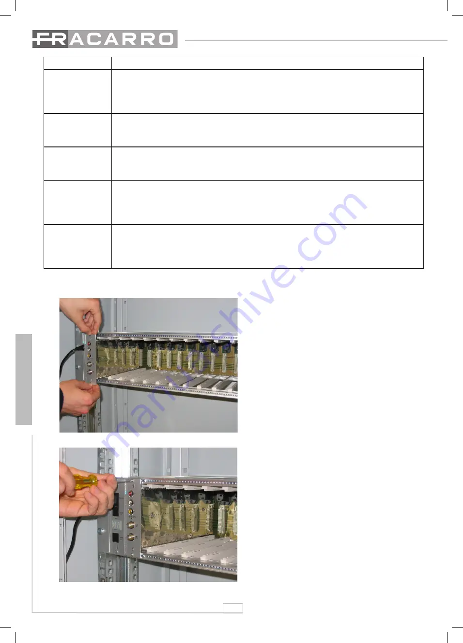 Fracarro 270678 Operating Instructions Manual Download Page 28