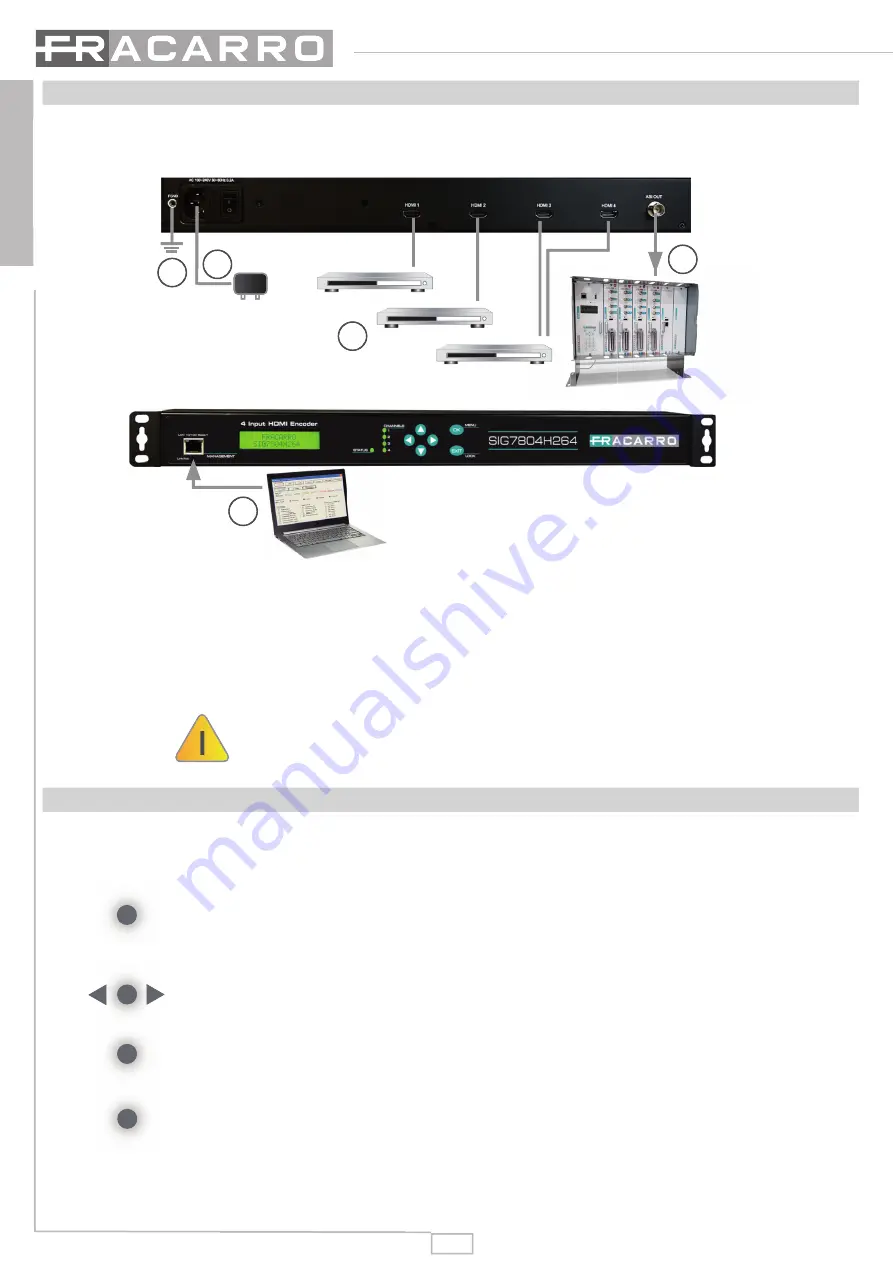 Fracarro 287430 Quick Manual Download Page 20