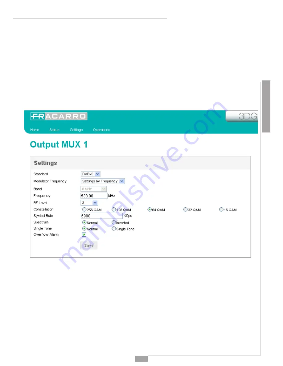 Fracarro 3DG-2S2-2T Operating Instructions Manual Download Page 21