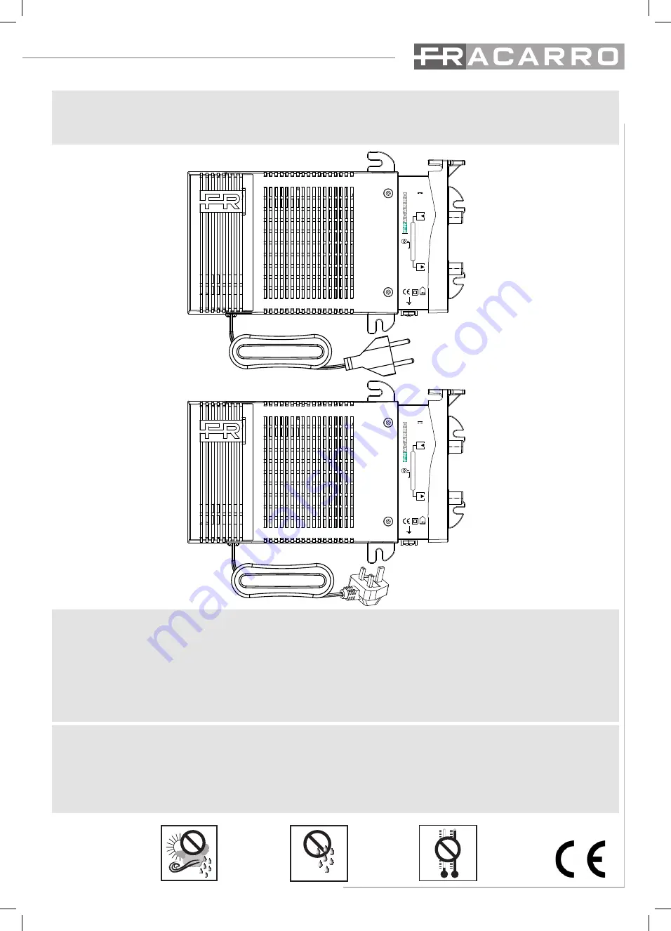 Fracarro AMP2000 Operating Instructions Download Page 1