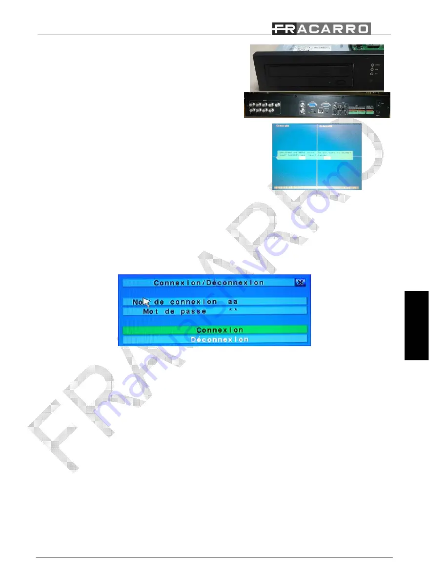 Fracarro DVR MILANO 16 Quick Reference Download Page 43