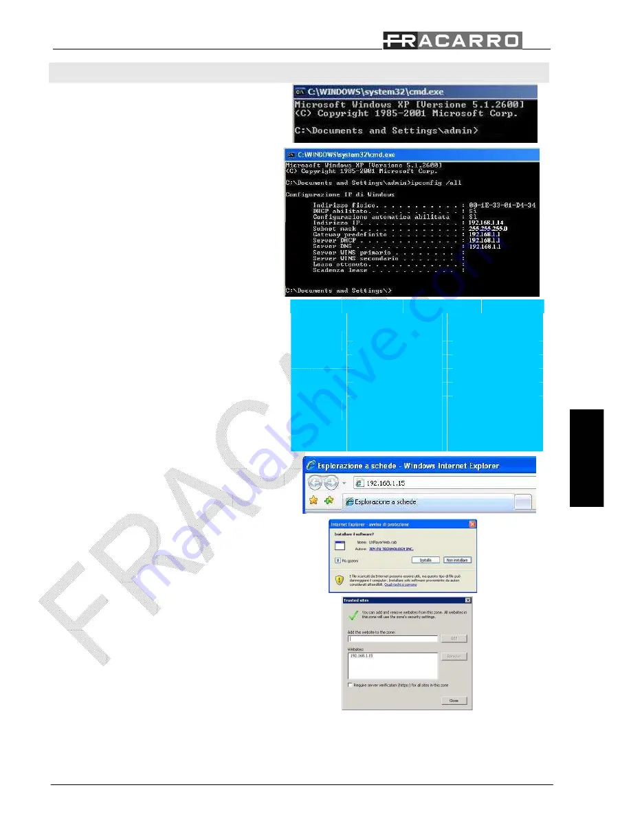 Fracarro DVR MILANO 16 Quick Reference Download Page 49