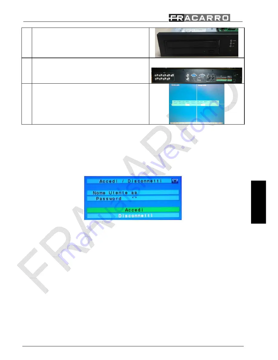 Fracarro DVR MILANO 16 Quick Reference Download Page 59