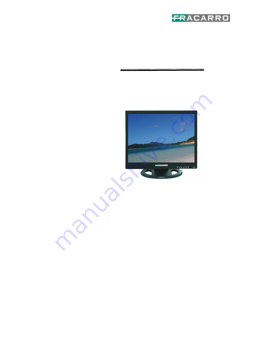 Fracarro LCD-15B User Manual Download Page 1