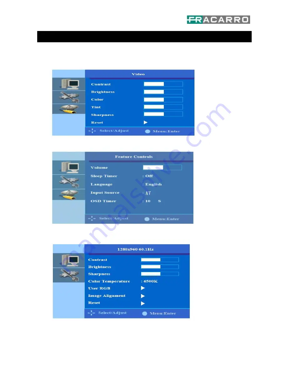 Fracarro LCD-15B User Manual Download Page 7