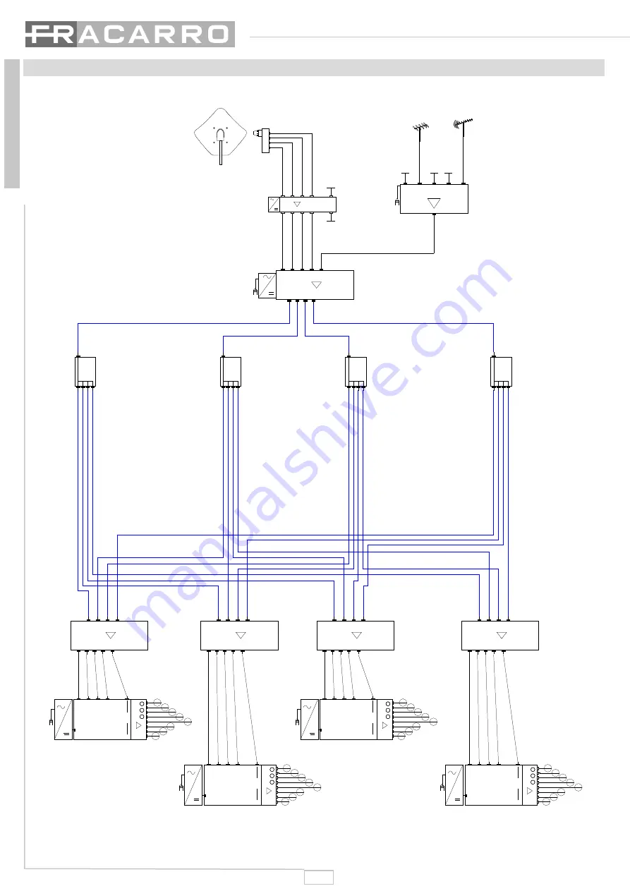 Fracarro OPT-RX54 Operating Instructions Manual Download Page 12