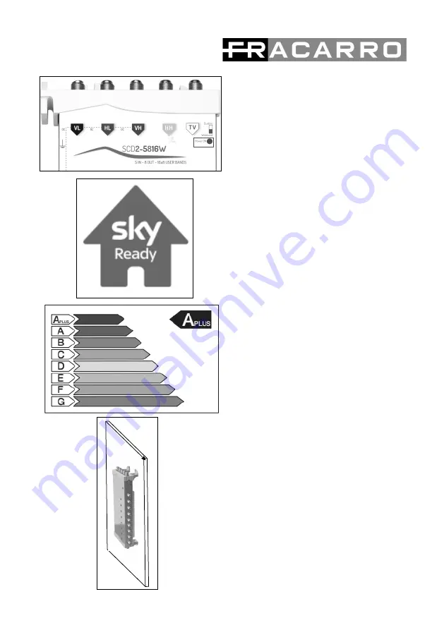 Fracarro SCD2-5216W Скачать руководство пользователя страница 4