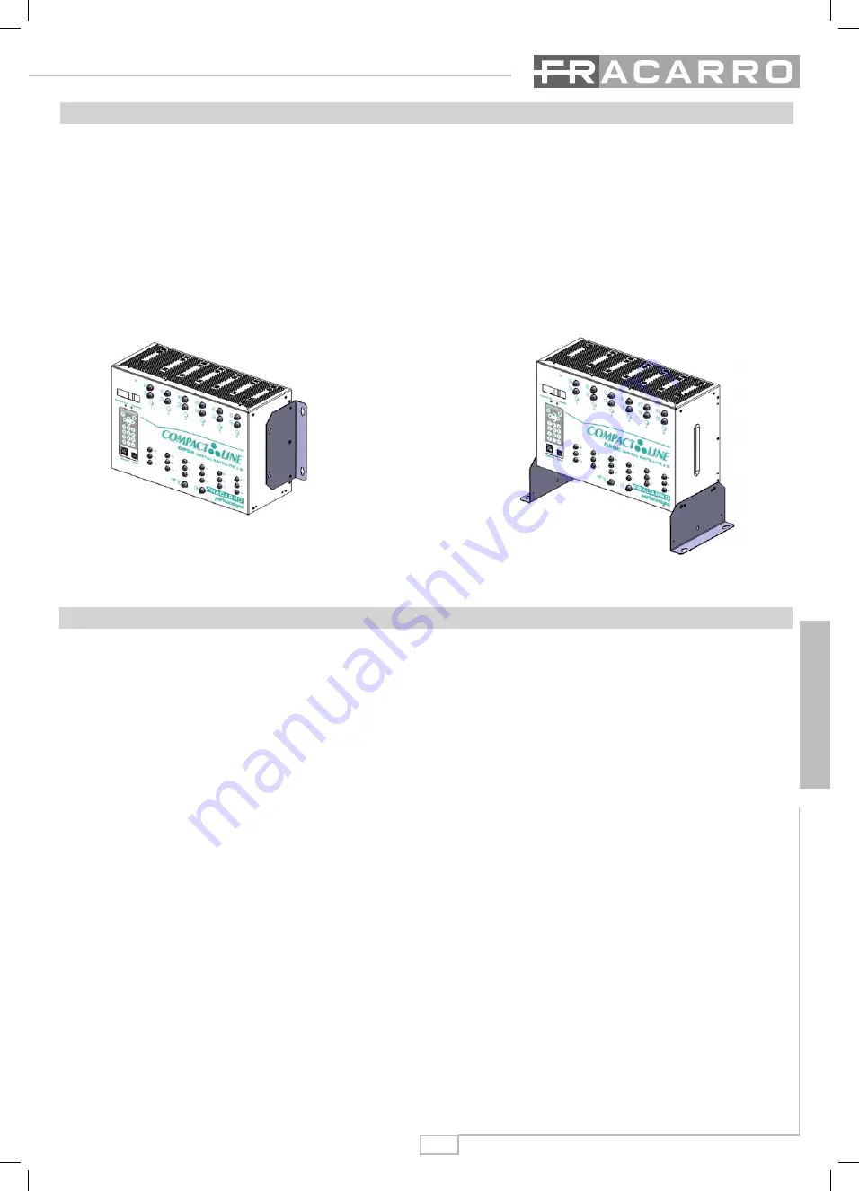 Fracarro SIG9506 Operating Instructions Manual Download Page 39