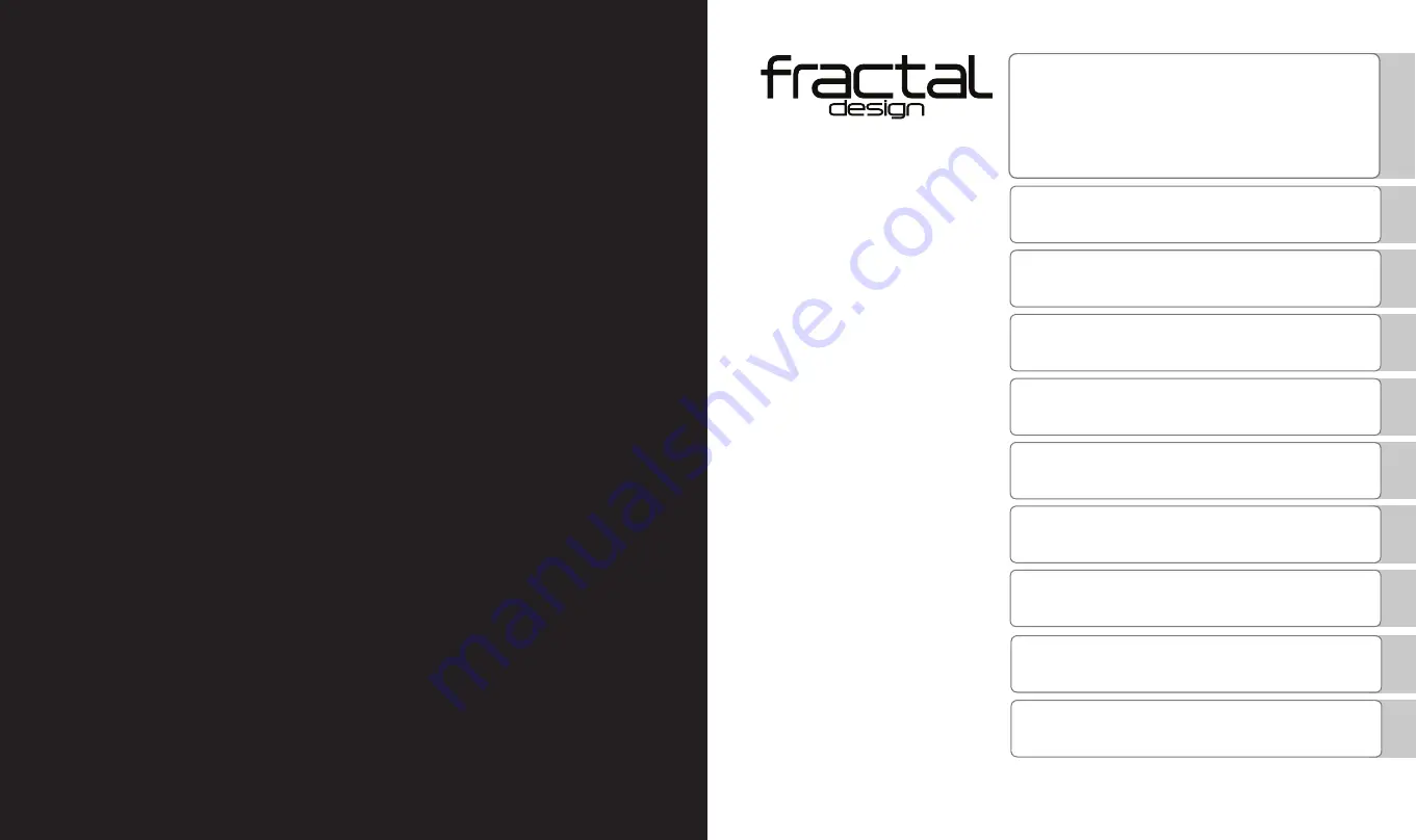 Fractal design Integra M User Manual Download Page 2