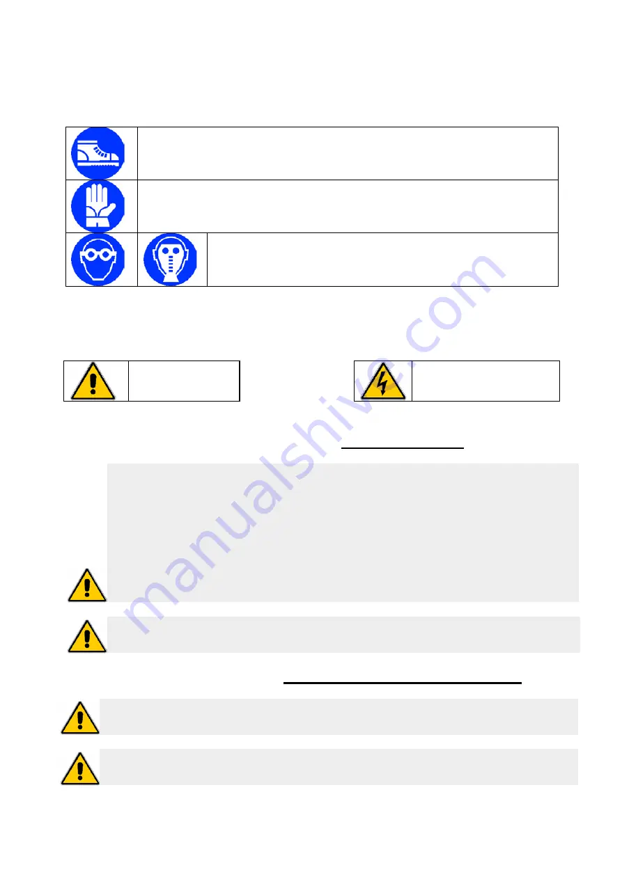 Fral FACSW51 Use And Maintenance Manual Download Page 34