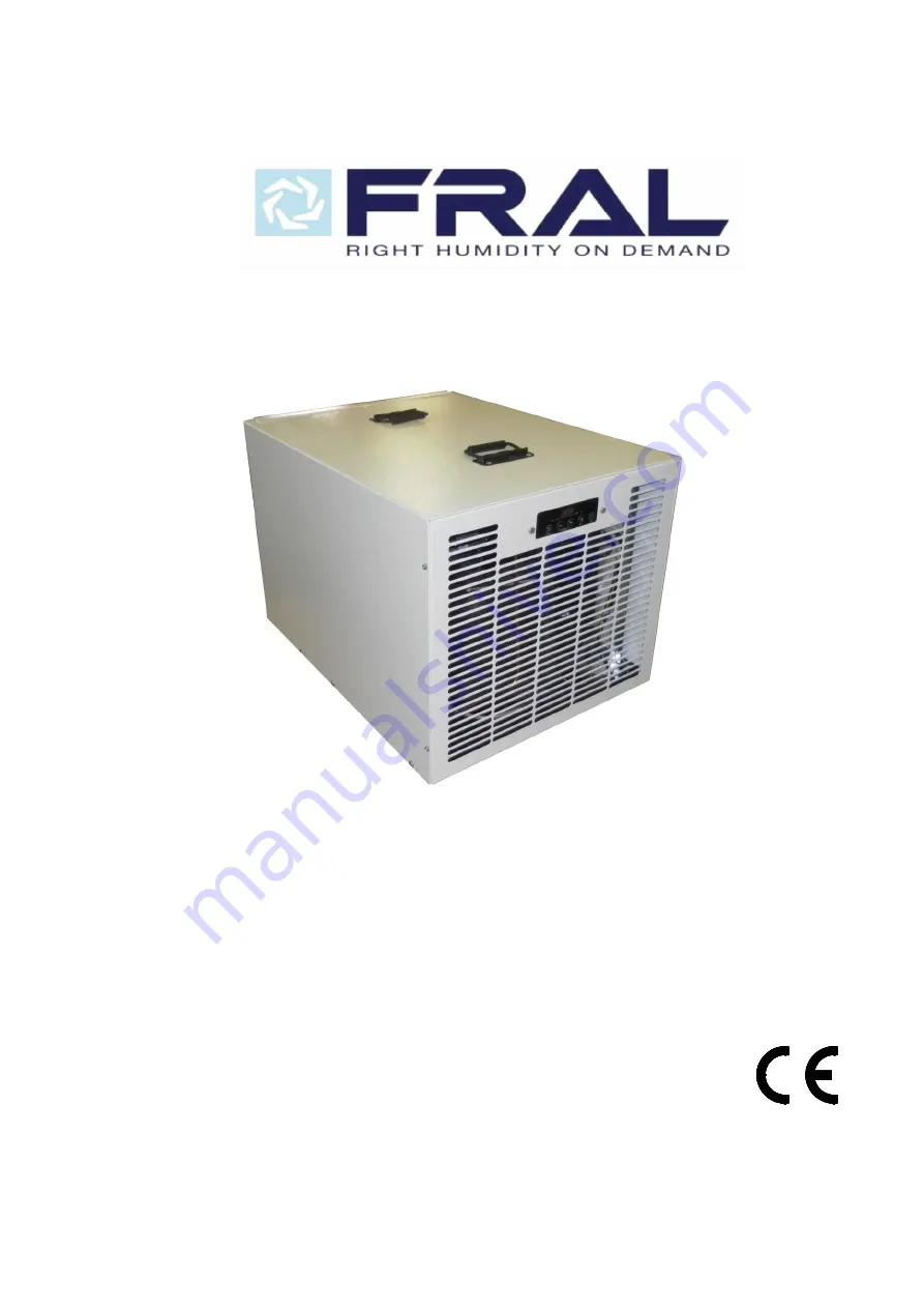 Fral FDKA100.1 Use And Maintenance Manual Download Page 1