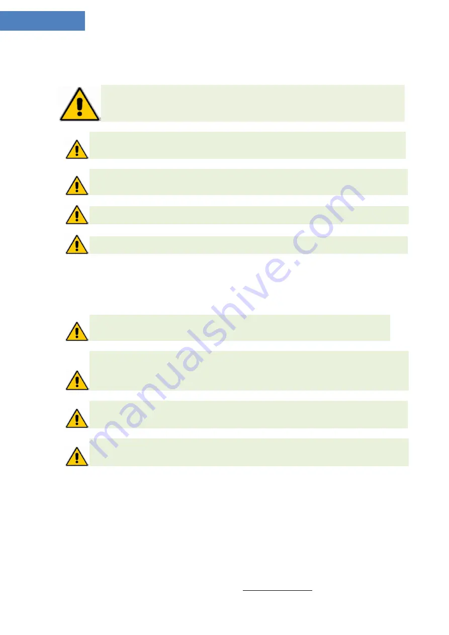 Fral FSW63 Series Technical Manual Download Page 19