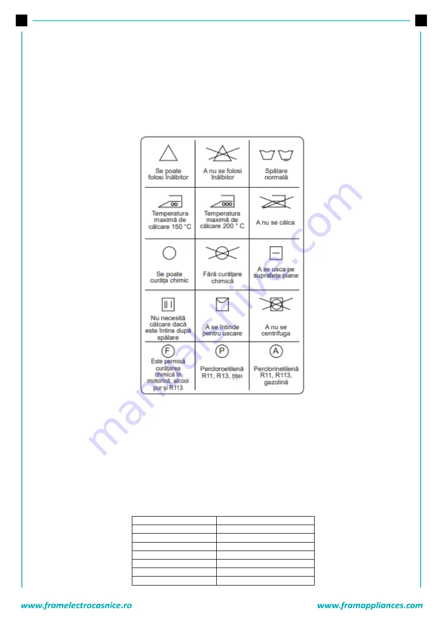 FRAM FWM-V6010T1D++ Скачать руководство пользователя страница 12