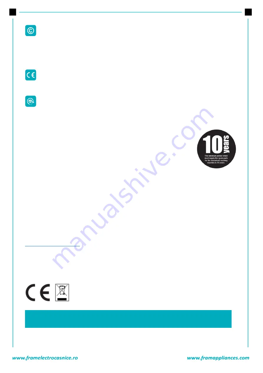 FRAM FWM-V6010T1D++ Скачать руководство пользователя страница 58