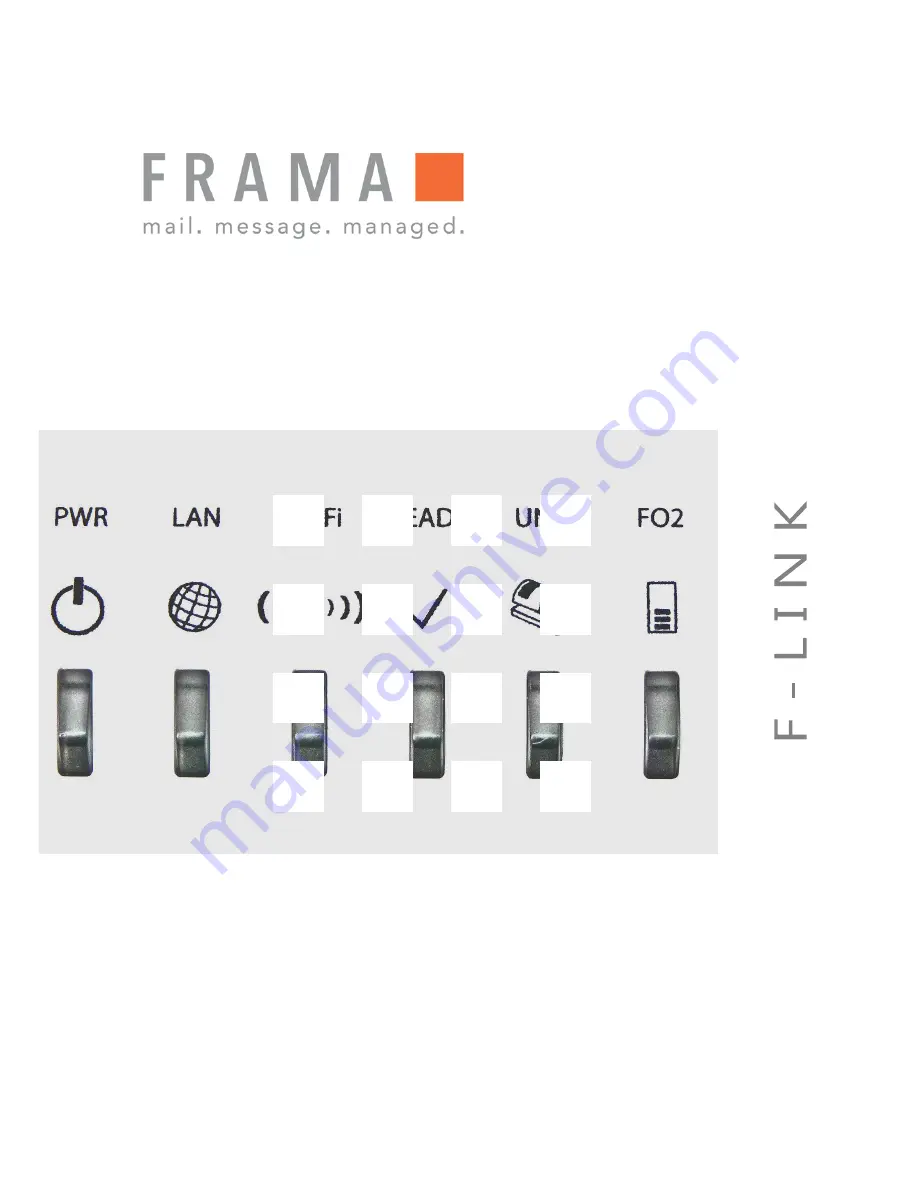 Frama F-Link Configuration Manual Download Page 1