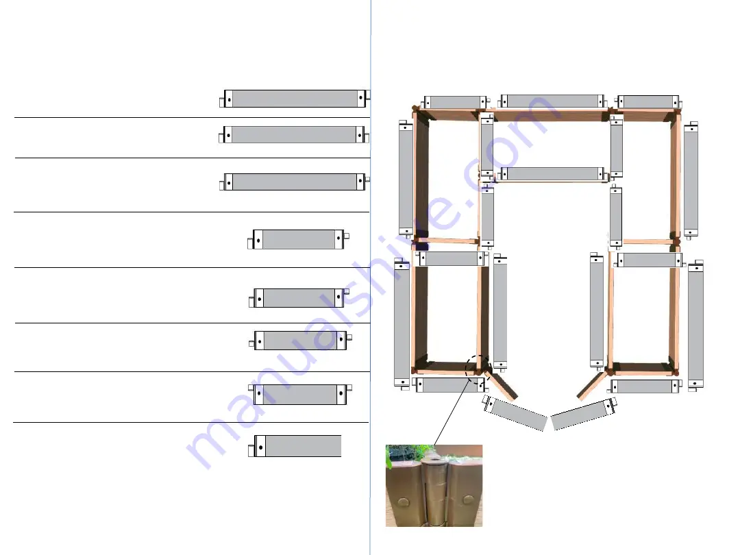 FRAME IT ALL Alamo 8' x 8' Скачать руководство пользователя страница 3