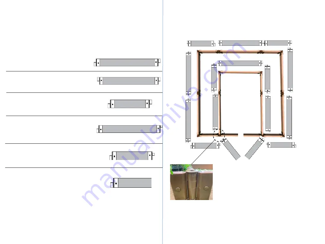 FRAME IT ALL Alamo 8' x 8' Скачать руководство пользователя страница 4