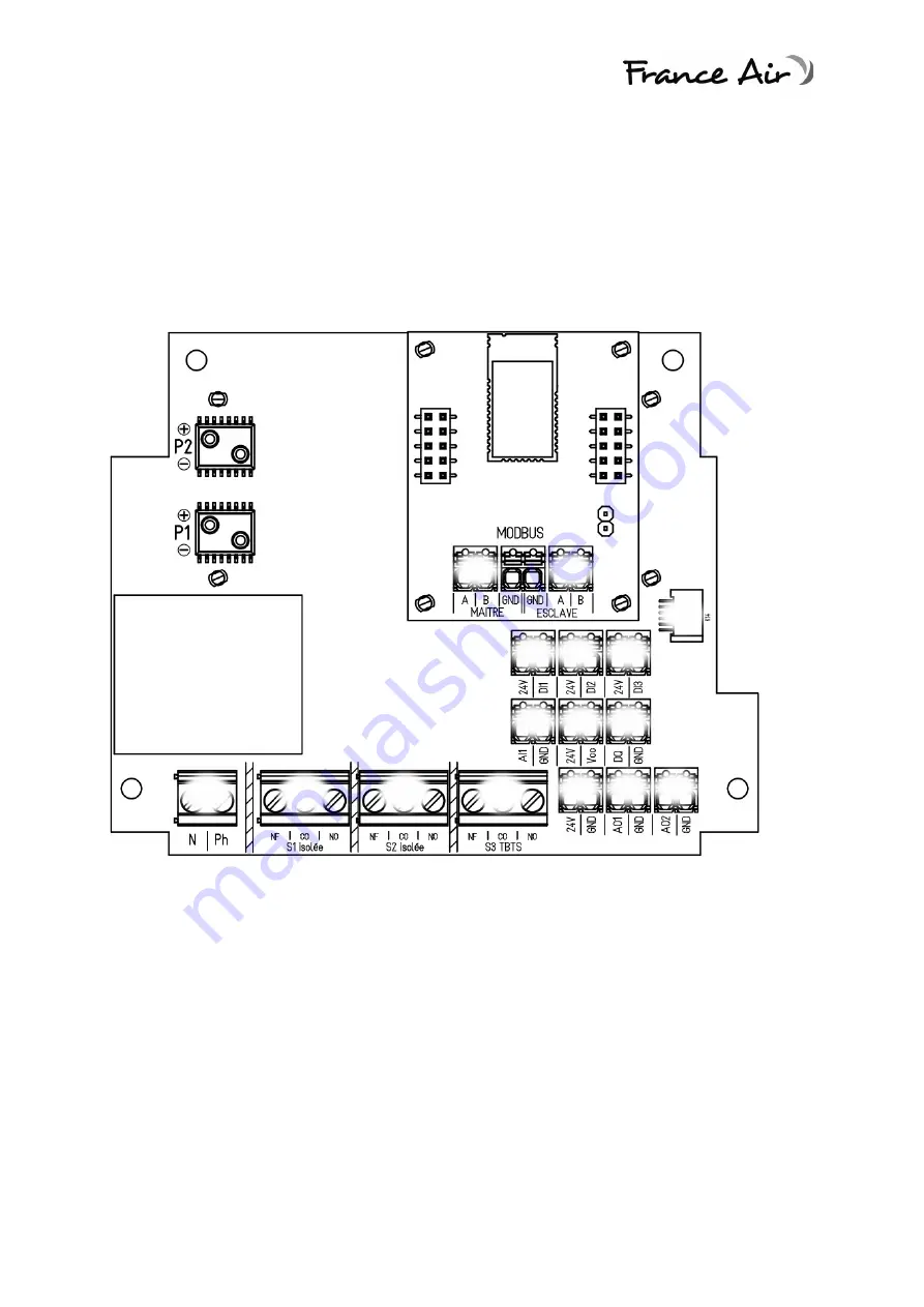 France Air MODULYS ECM Technical Documentation Manual Download Page 23