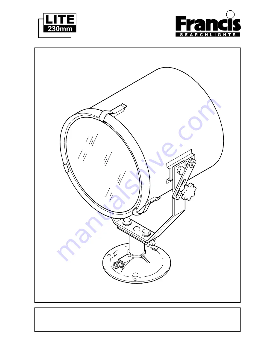 Francis Lite 230 User Information Download Page 1