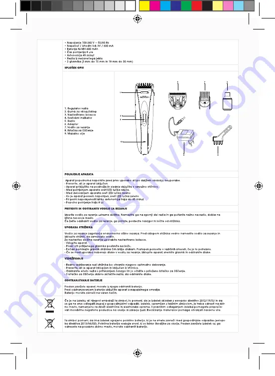 FRANCK PROVOST The Hair'XPERT FPH-008 Instruction Manual Download Page 28