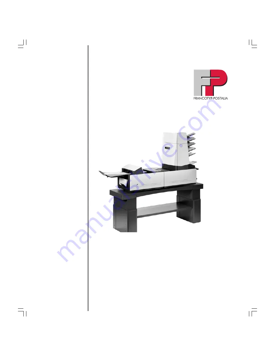 Francotyp-Postalia FPI 5000 C Скачать руководство пользователя страница 1