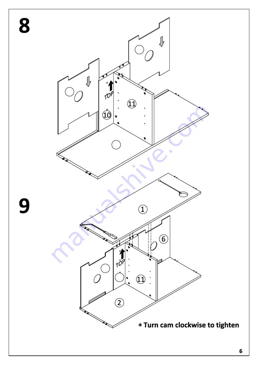 Frank Olsen INTEL 1100 CORNER Assembly Instructions Manual Download Page 6