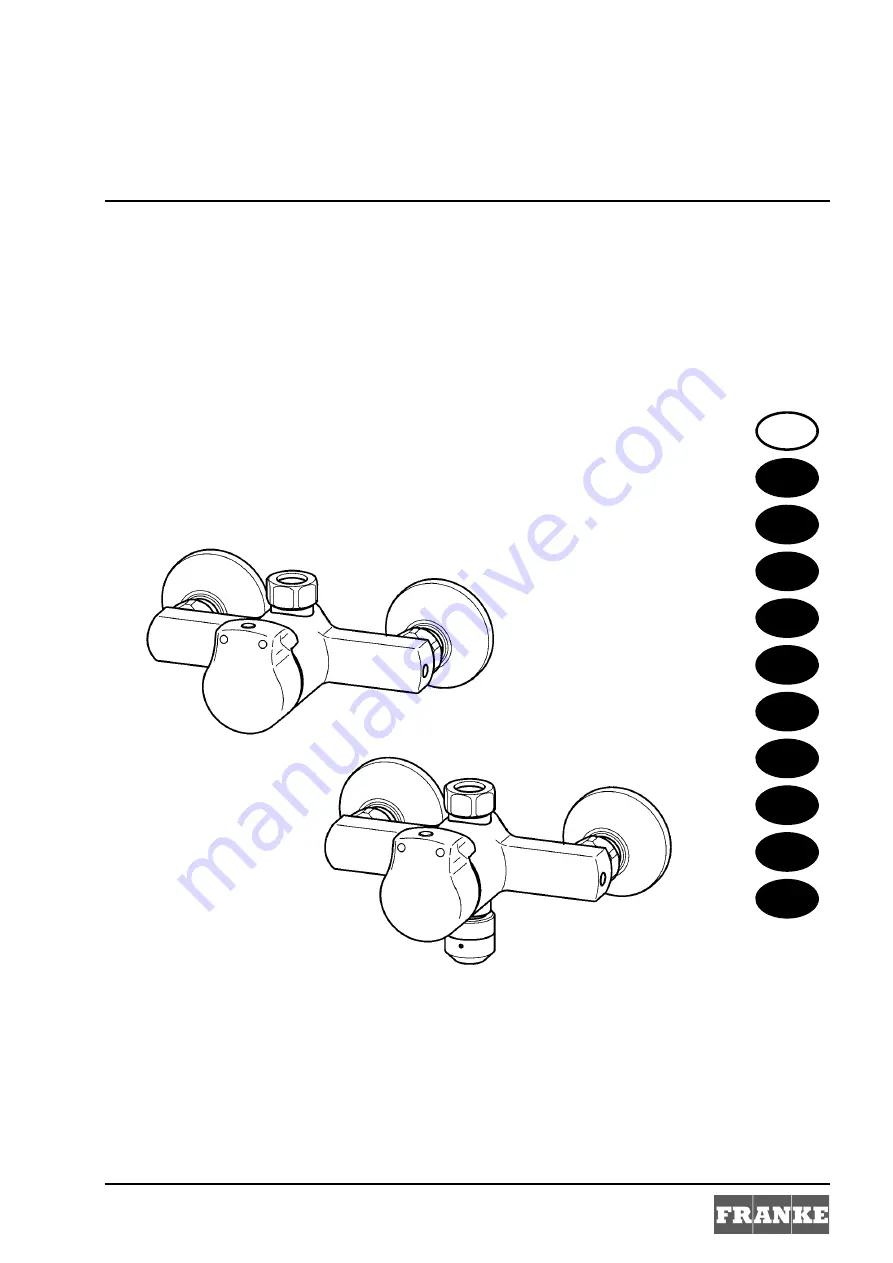 Franke 2000101037 Installation And Operating Instructions Manual Download Page 1