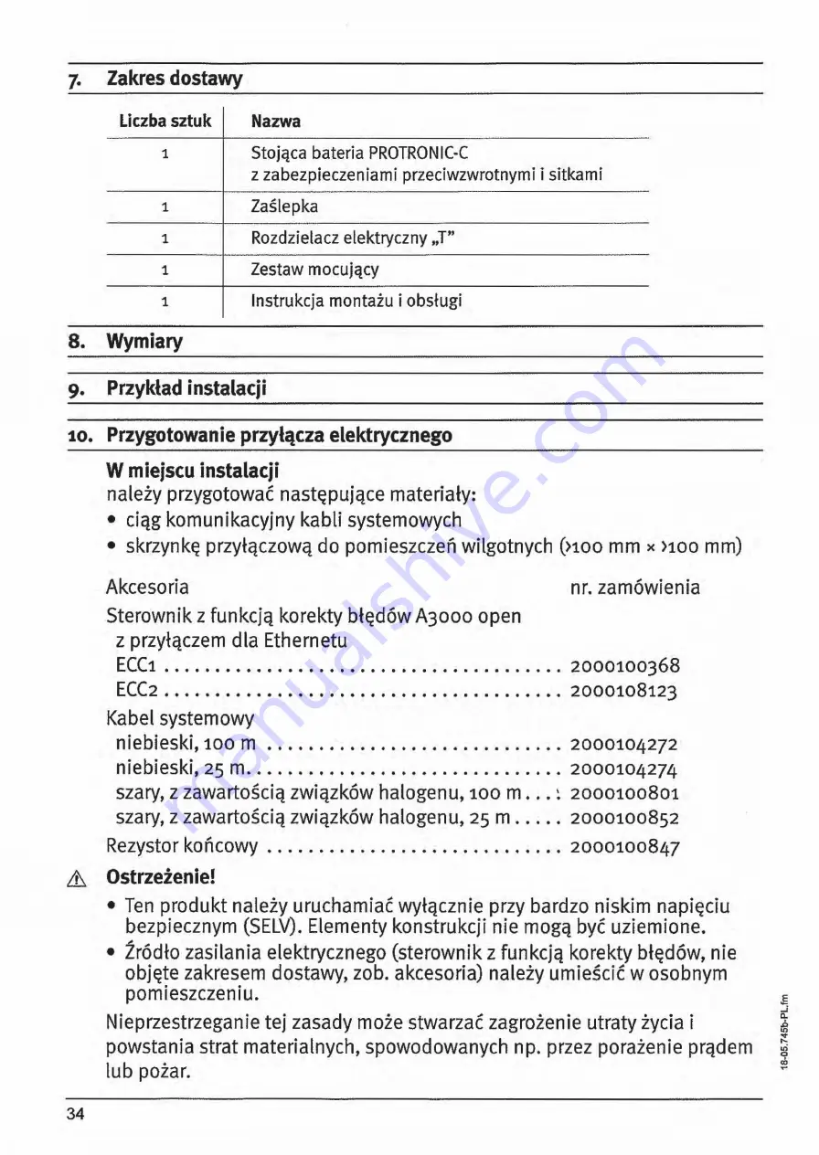 Franke 2000101161 Скачать руководство пользователя страница 34