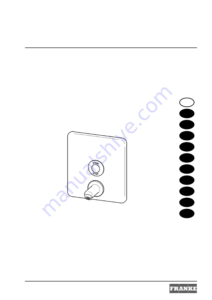 Franke 2000110842 Installation And Operating Instructions Manual Download Page 1