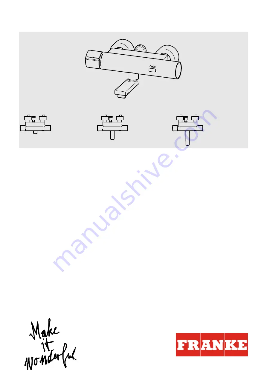 Franke 2030039530 Installation And Operating Instructions Manual Download Page 1