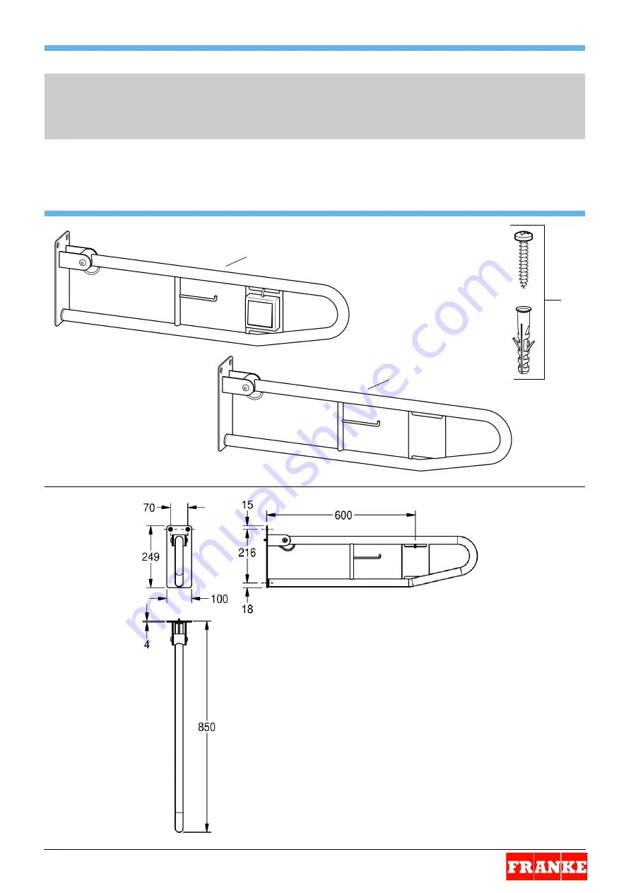 Franke 7612982077265 Installation And Operating Instructions Manual Download Page 1