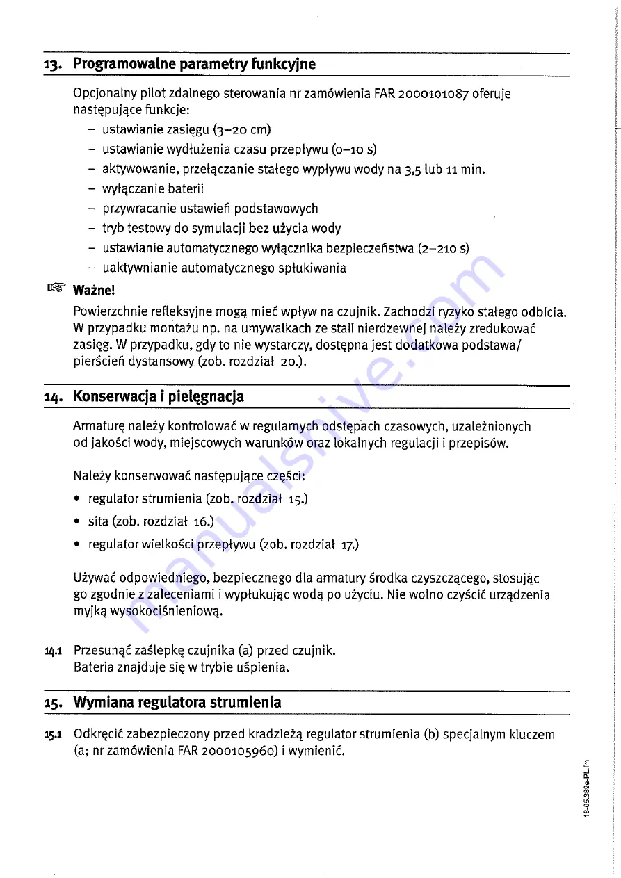 Franke 7612982085512 Nstallation And Operating Instructions Download Page 48