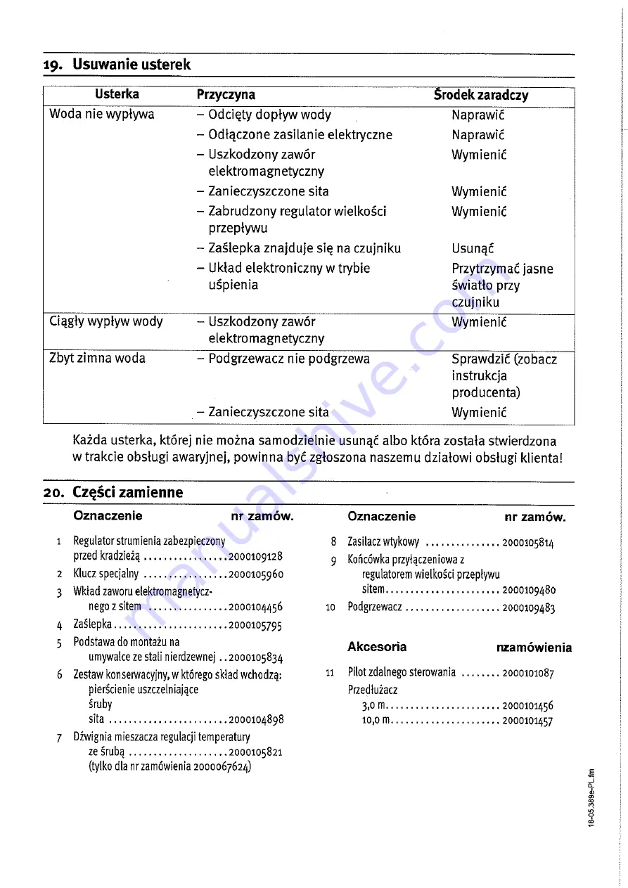 Franke 7612982085512 Скачать руководство пользователя страница 50