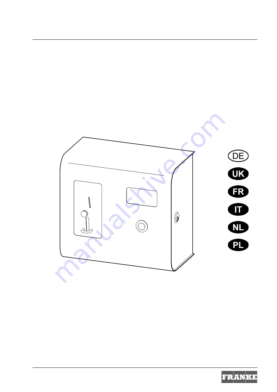 Franke 7612982130793 Installation And Operating Instructions Manual Download Page 1