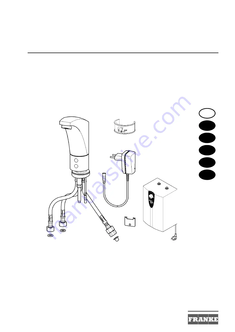 Franke 7612982184659 Installation And Operating Instructions Manual Download Page 1