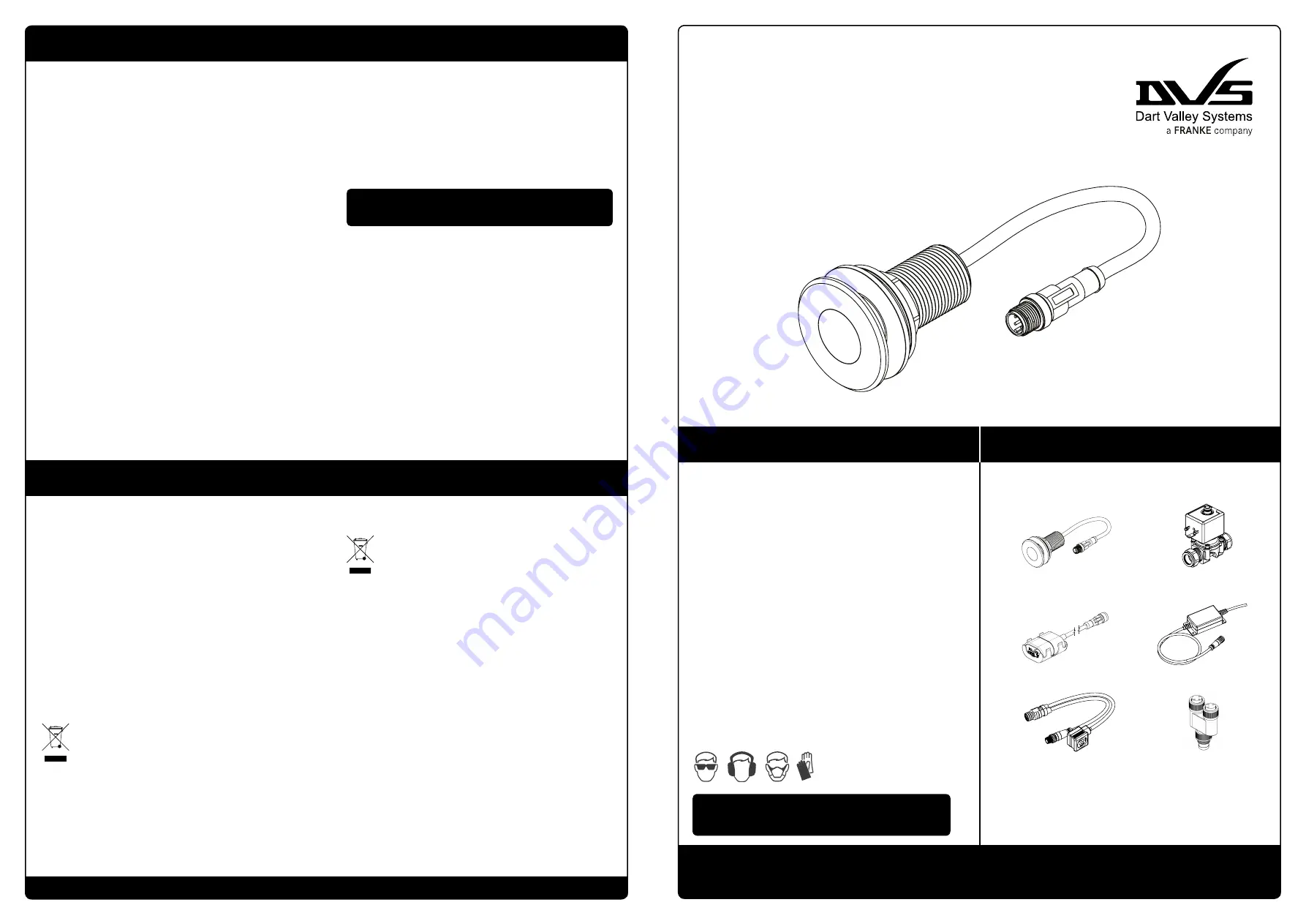 Franke DVS AC02-017 Installation & Operating Instructions Download Page 1