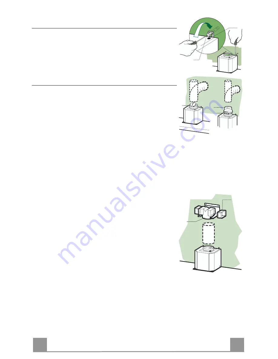 Franke FDF 6146 XS ECS Instructions For Use And Installation Download Page 20