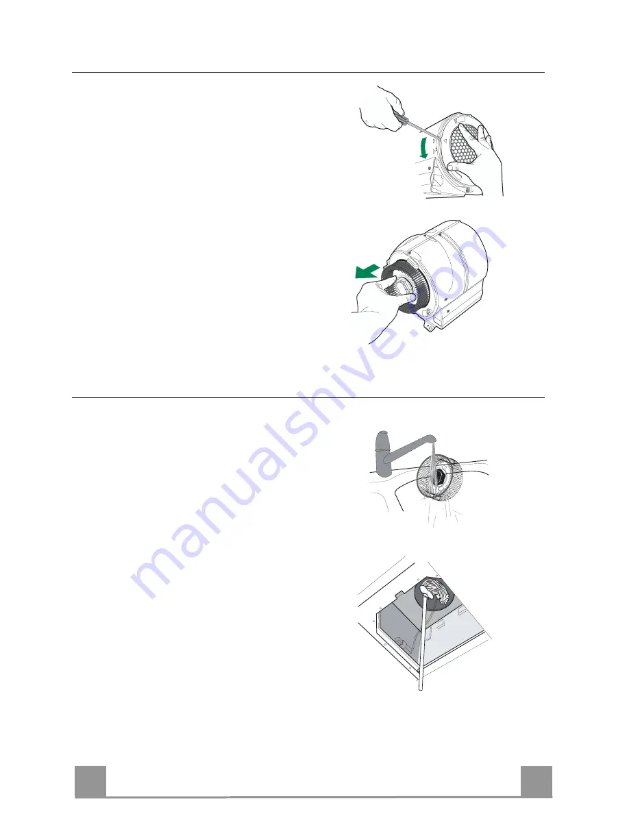 Franke FDF 6146 XS ECS Instructions For Use And Installation Download Page 35