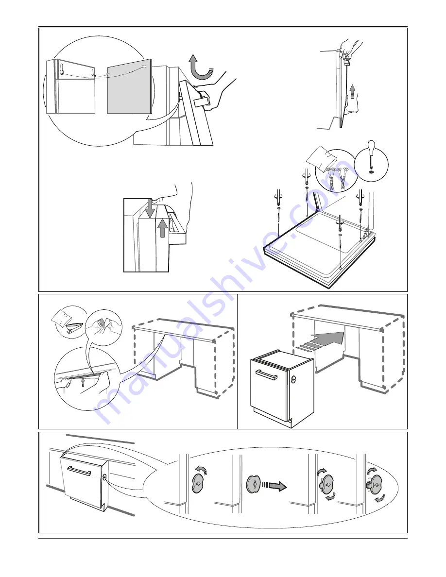 Franke FDW 613 E6P A+ Health & Safety And Installation Manual Download Page 37