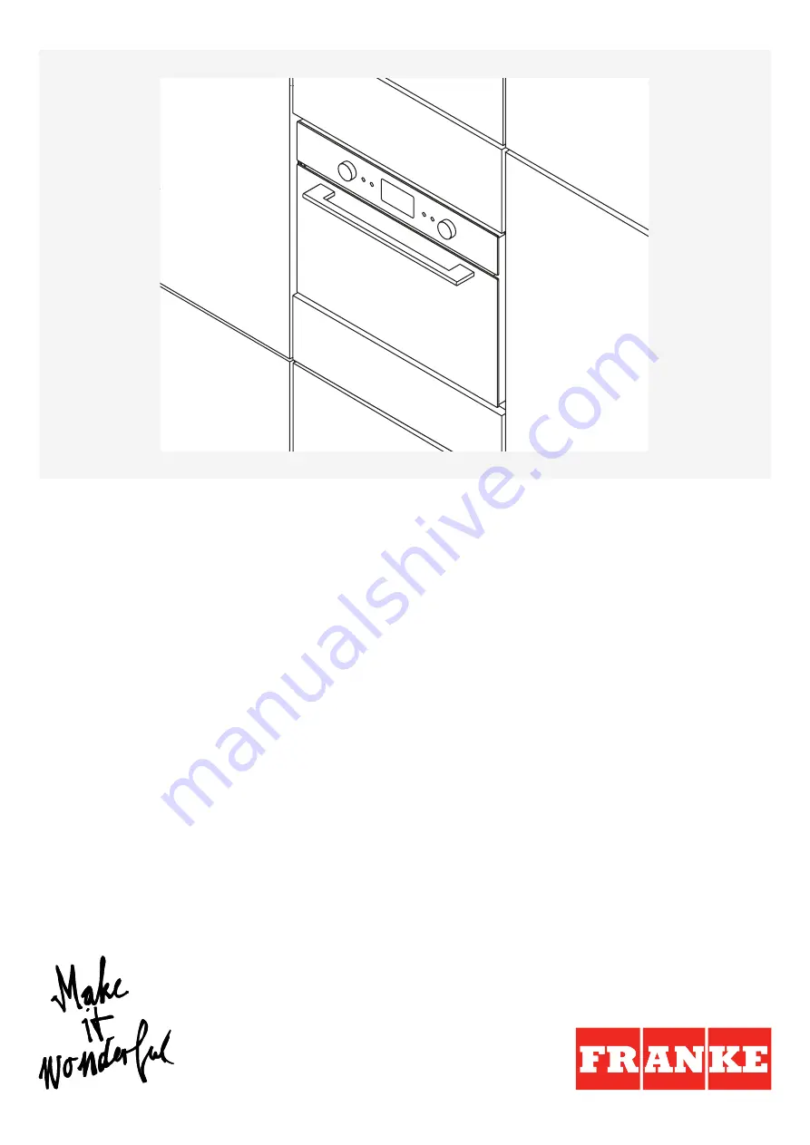 Franke FMY 45 MW XS User Manual Download Page 1