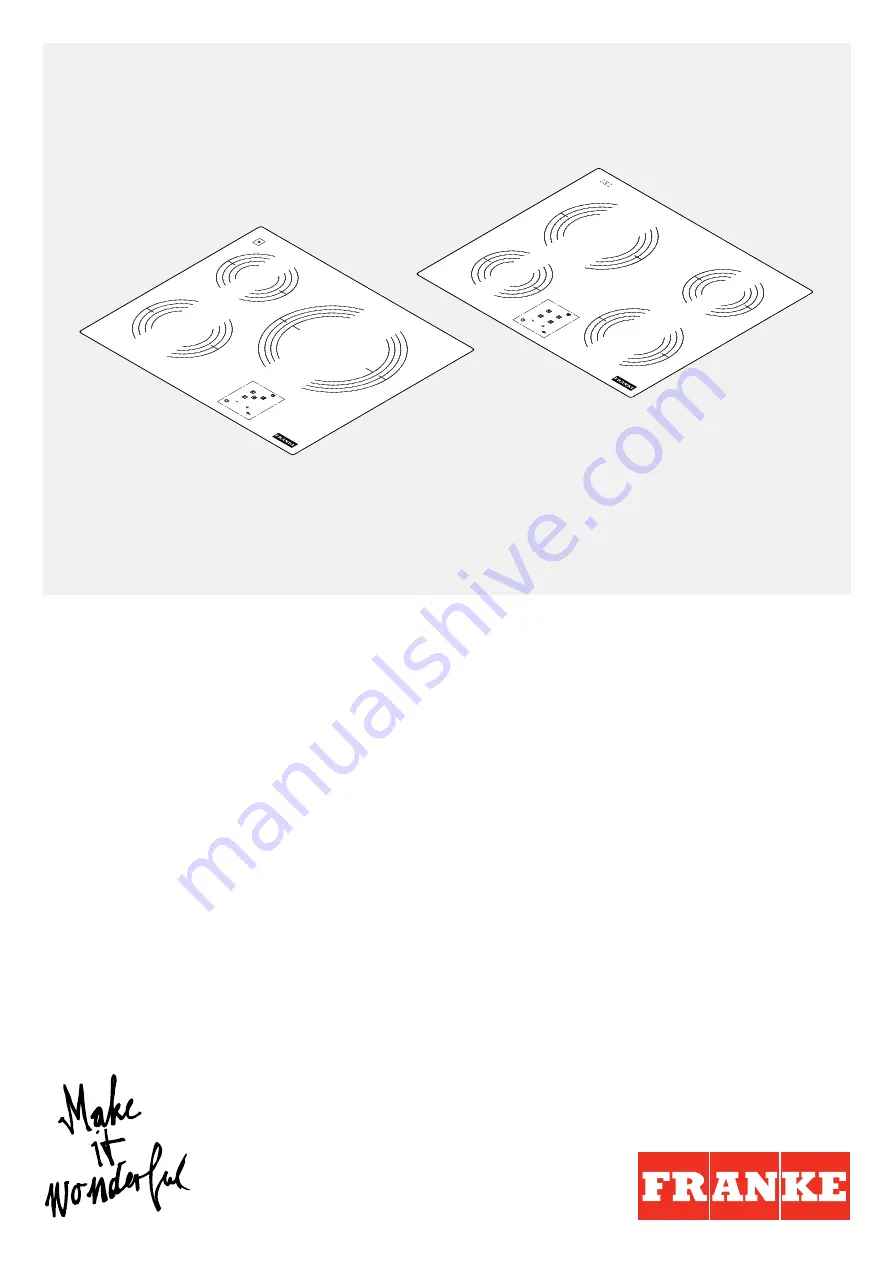 Franke FRSM 603 C TD Installation And User Manual Download Page 1