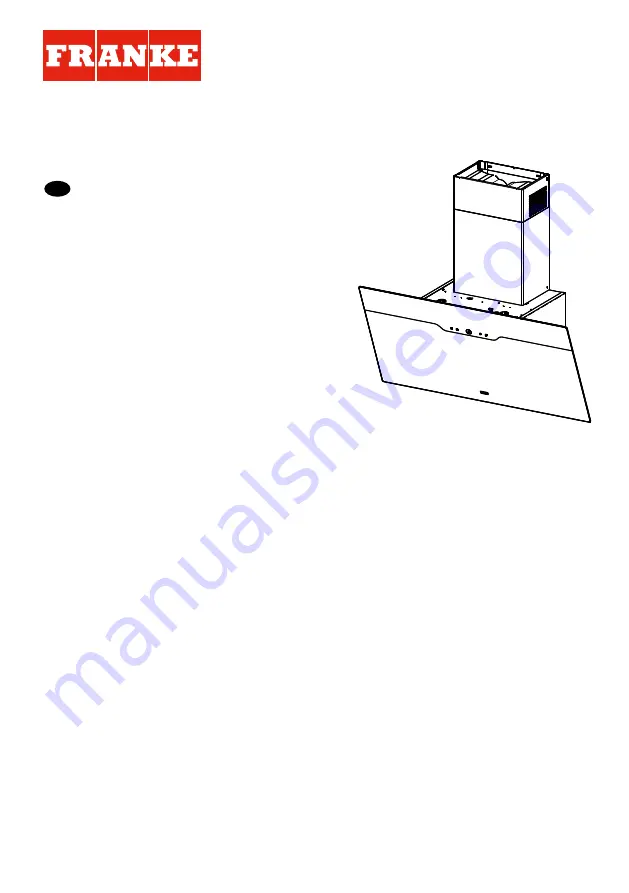 Franke FVAD A90 BK MATT User Manual Download Page 1