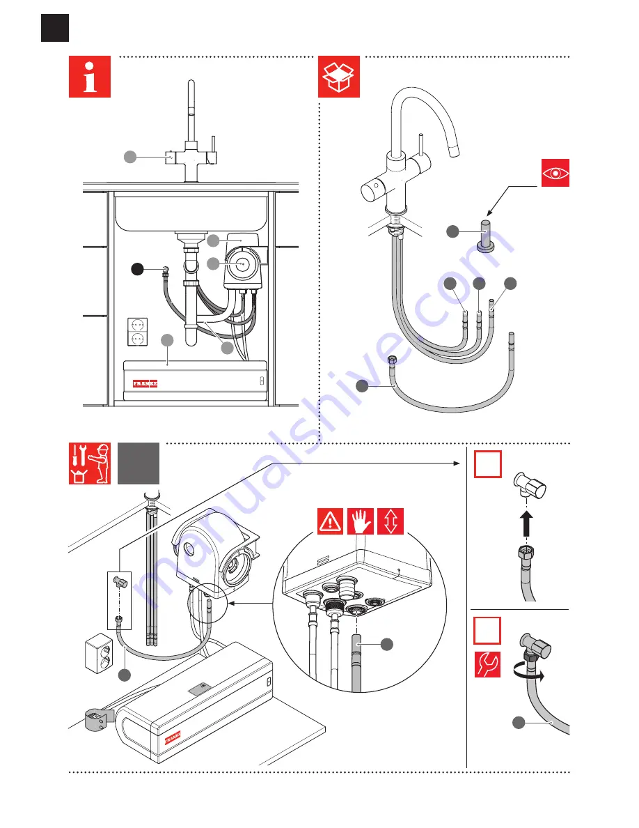 Franke Minerva 3-in-1 Installation And User Manual Download Page 10