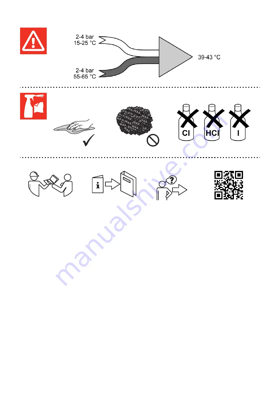 Franke MIRANIT F5 Series Installation And Operating Instructions Manual Download Page 9