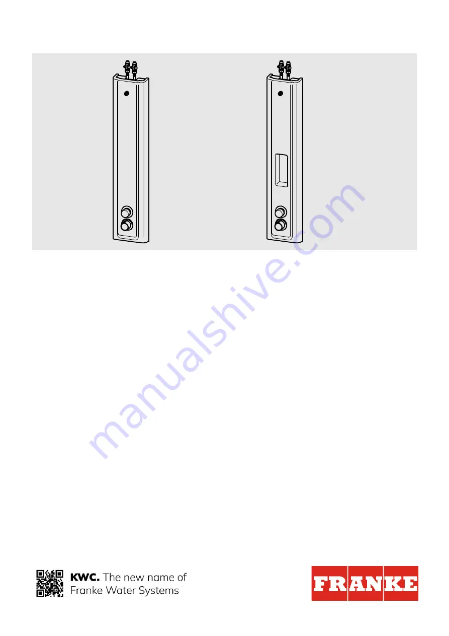 Franke MIRANIT F5 Installation And Operating Instructions Manual Download Page 1